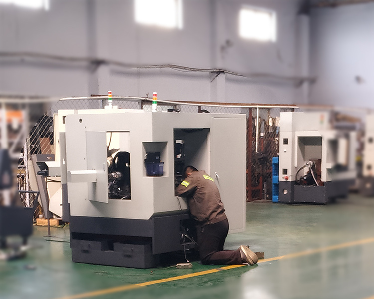 這一跪,跪出了車方機的黃金品質 這一跪,跪出了車方機的黃金品質